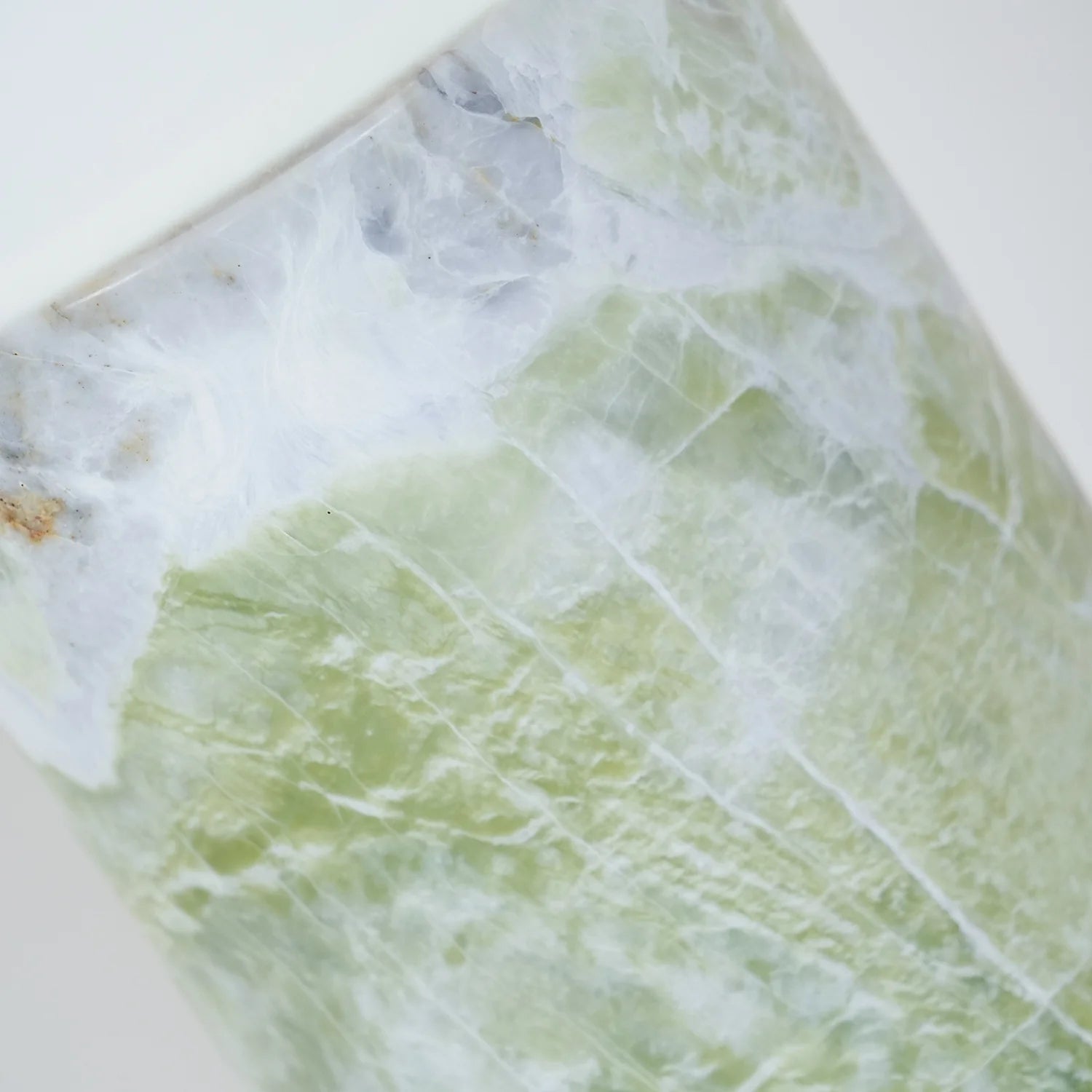 Cylindrical Marble Table Lamp