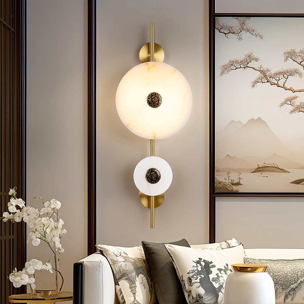 Cyril Alabaster Wall Sconce
