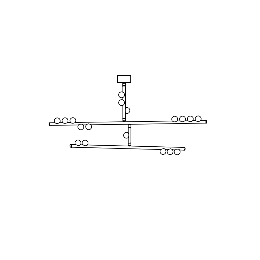 Drop System Chandelier