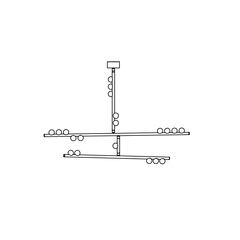 Drop System Chandelier