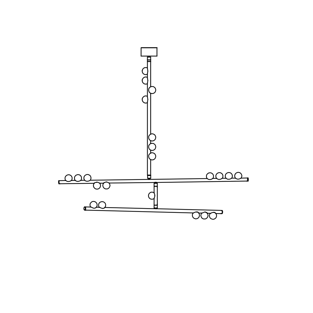 Drop System Chandelier