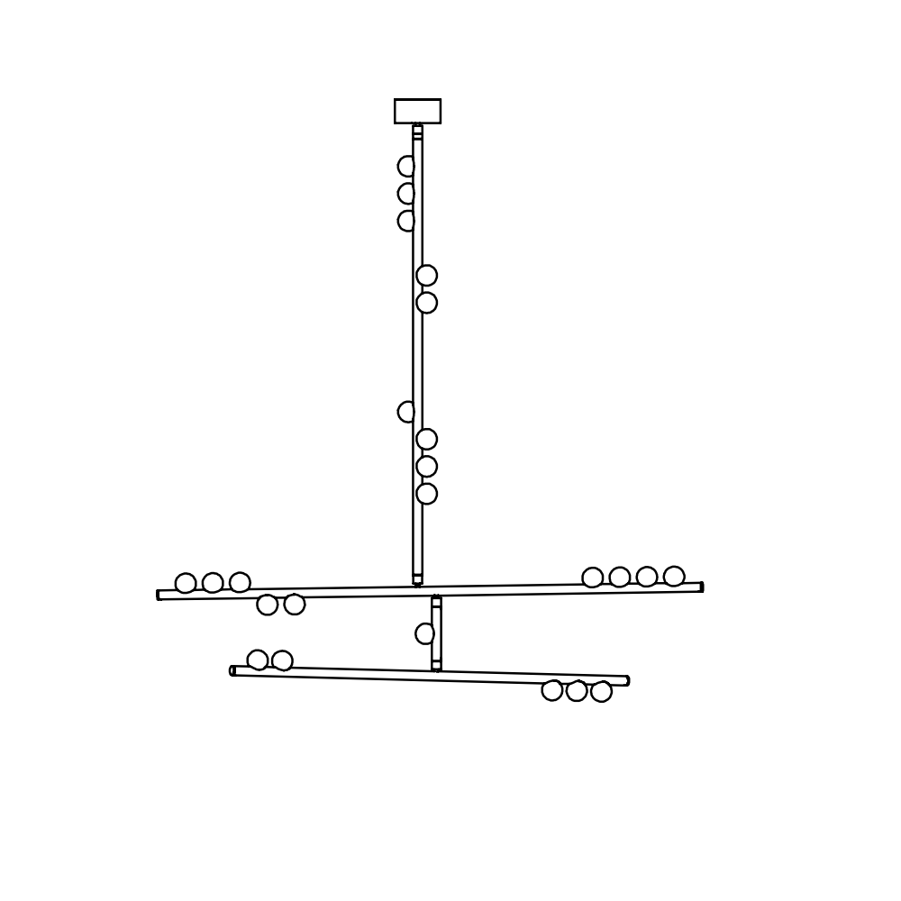 Drop System Chandelier