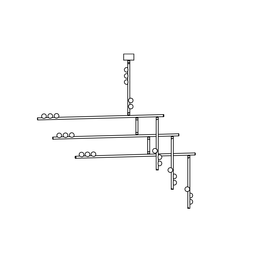 Drop System Chandelier
