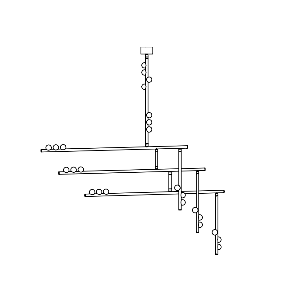 Drop System Chandelier