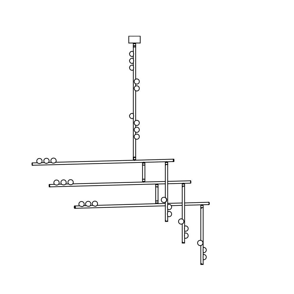 Drop System Chandelier