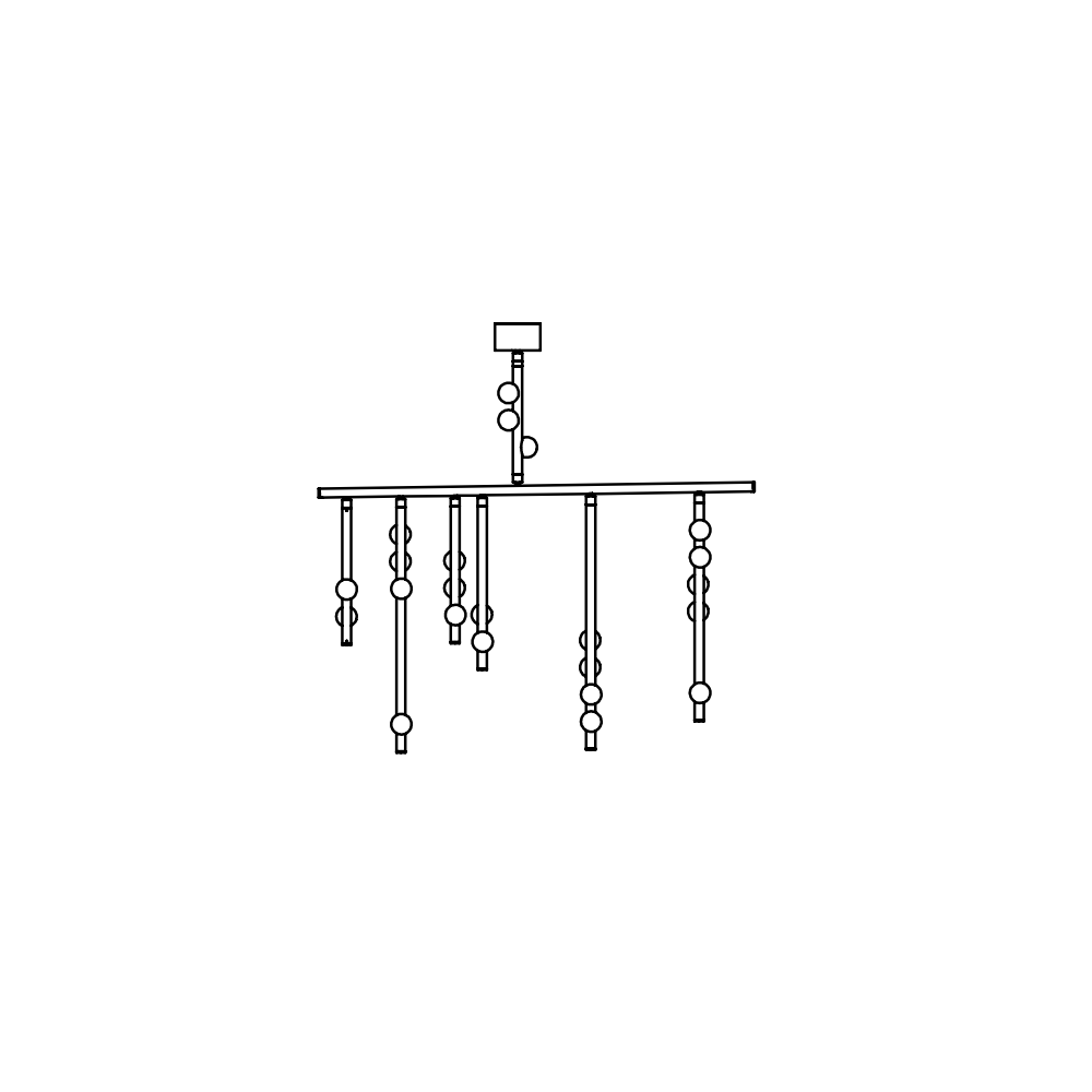 Drop System Chandelier