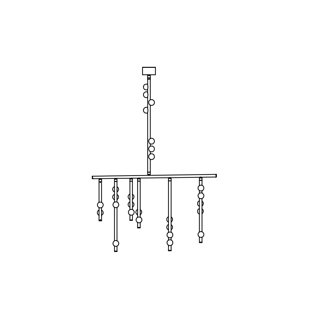 Drop System Chandelier