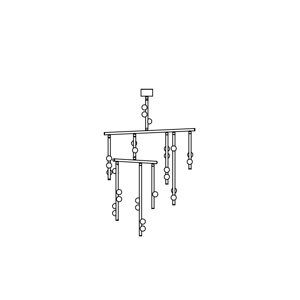 Drop System Chandelier