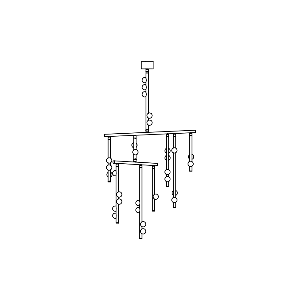 Drop System Chandelier