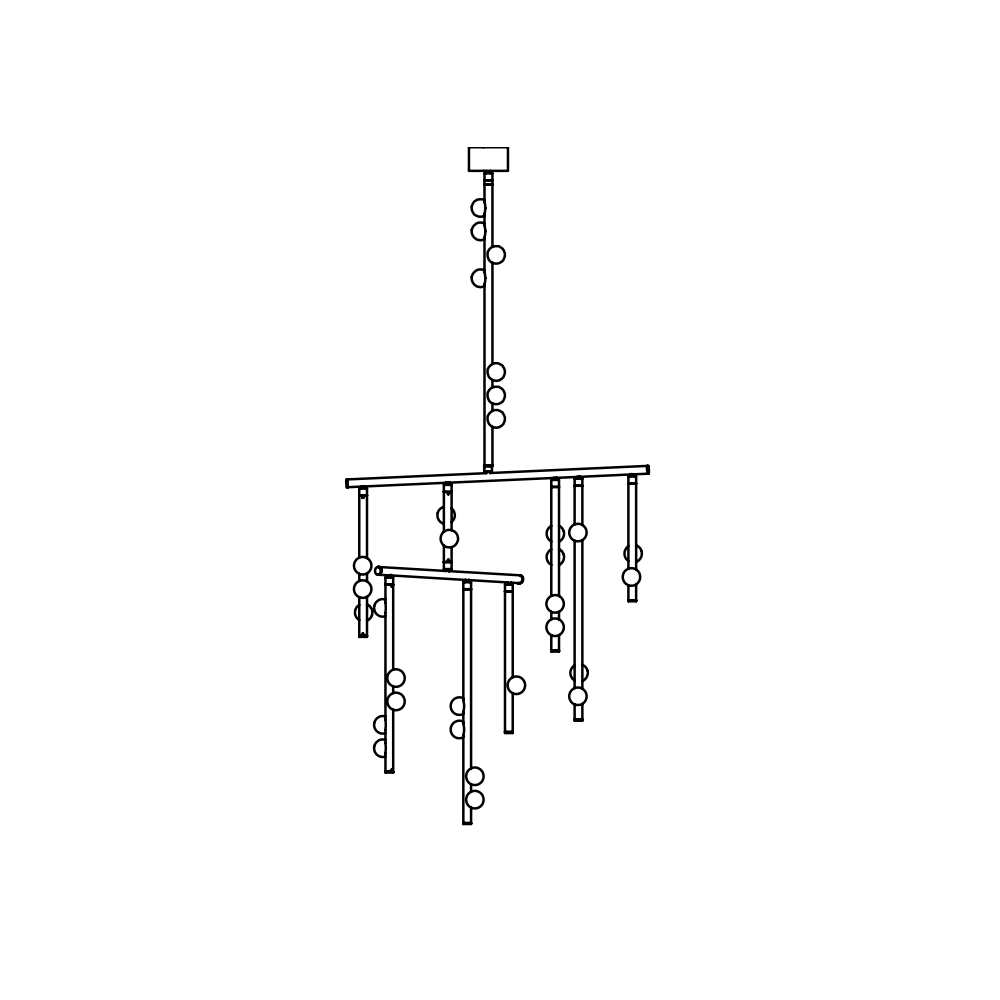 Drop System Chandelier