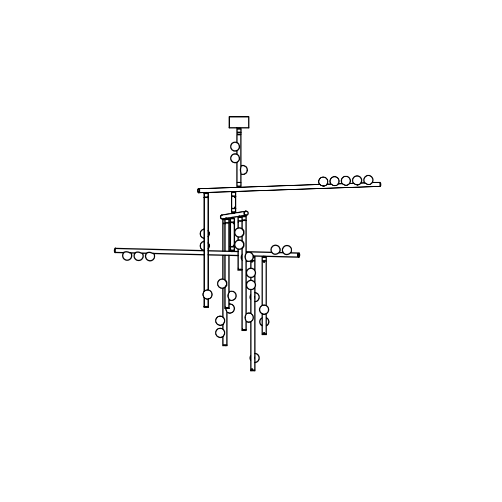 Drop System Chandelier