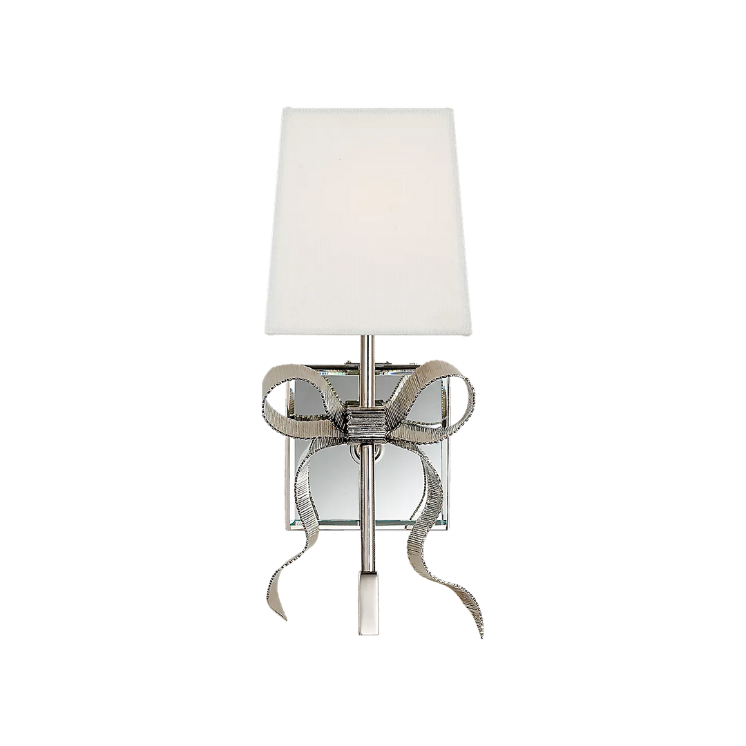 Ellery Gros-Grain Bow Sconce