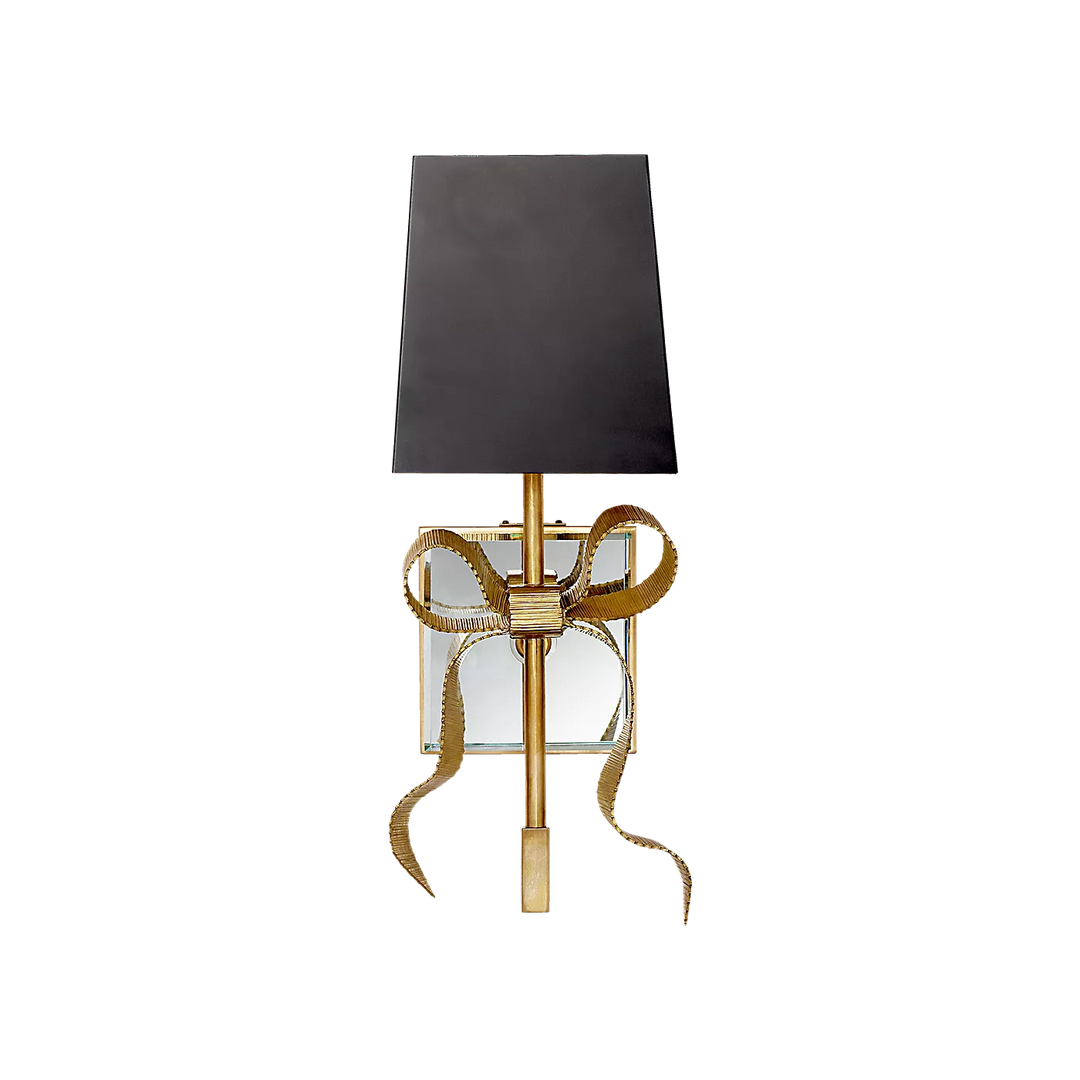 Ellery Gros-Grain Bow Sconce