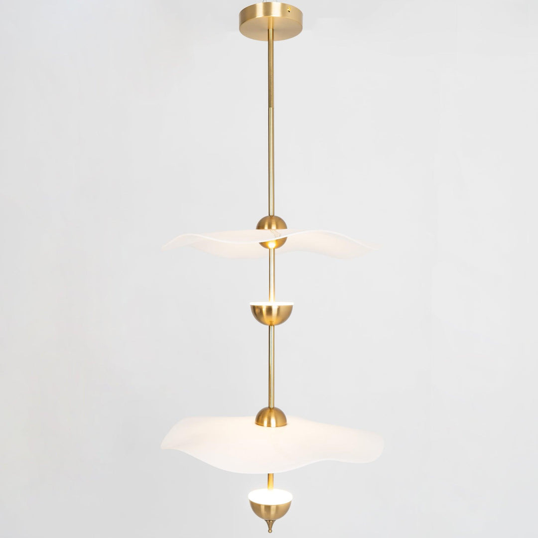 Envolée Biscuit Pendant Light