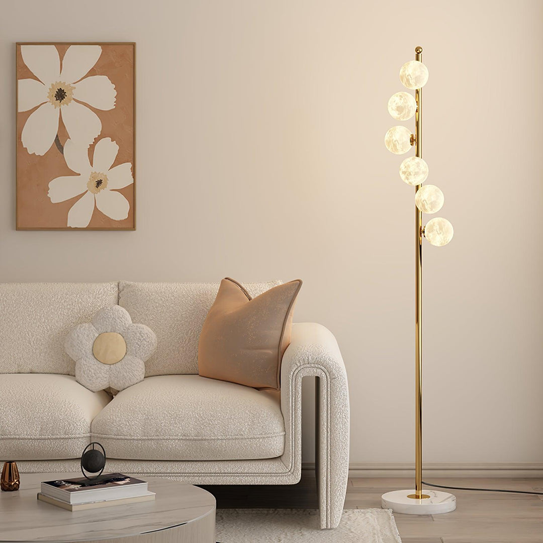 Flight on the Moon Floor Lamp