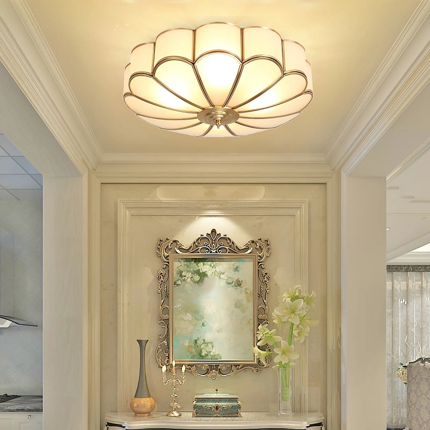 Jama Flower Flush Mount Lighting