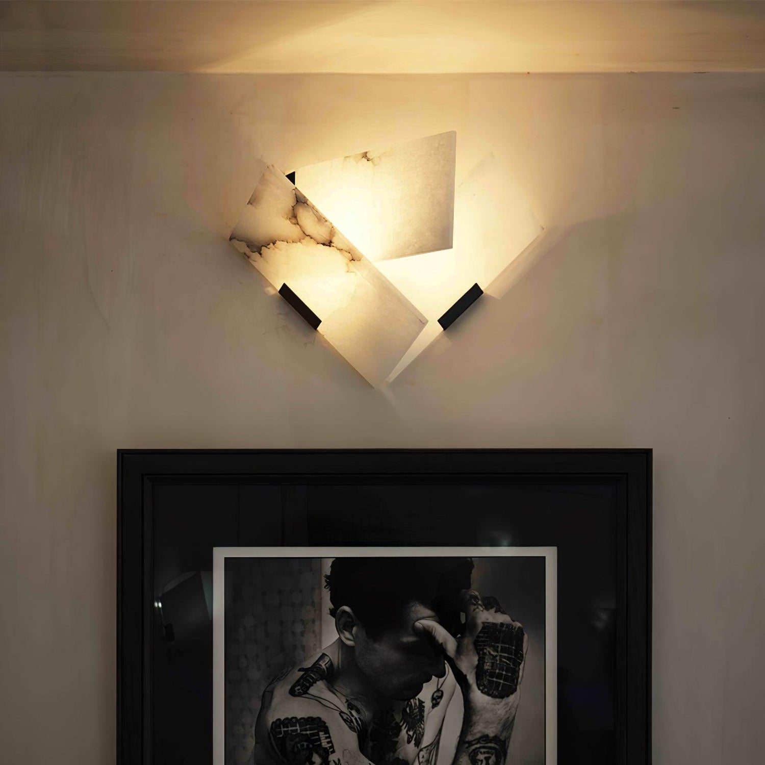 Fly Alabaster Wall Sconce