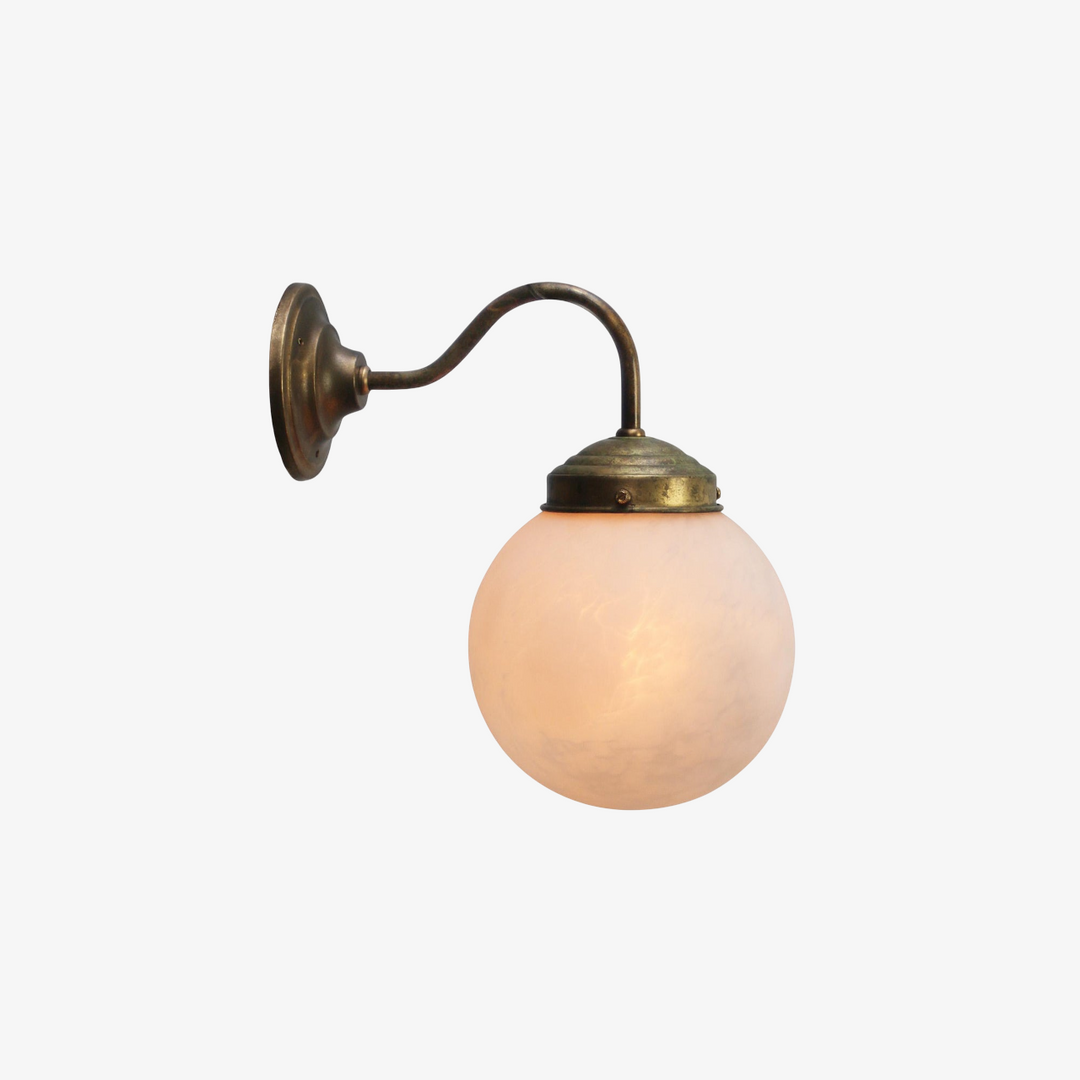 French Alabaster Wall Sconce