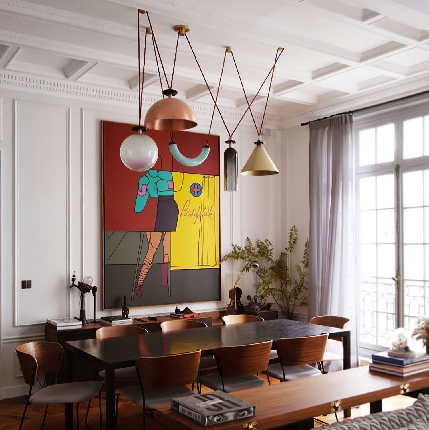 Shape Up Chandelier