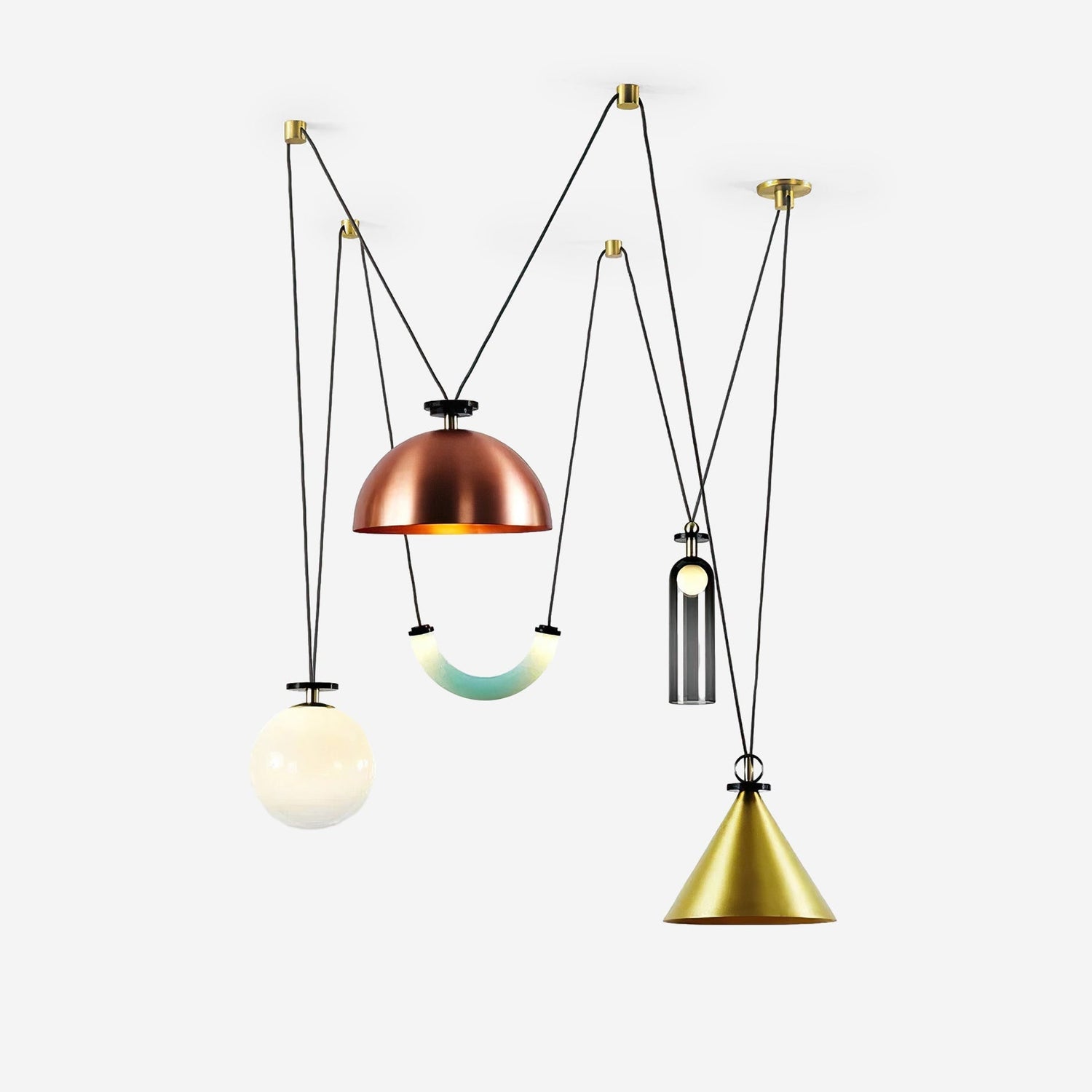 Shape Up Chandelier