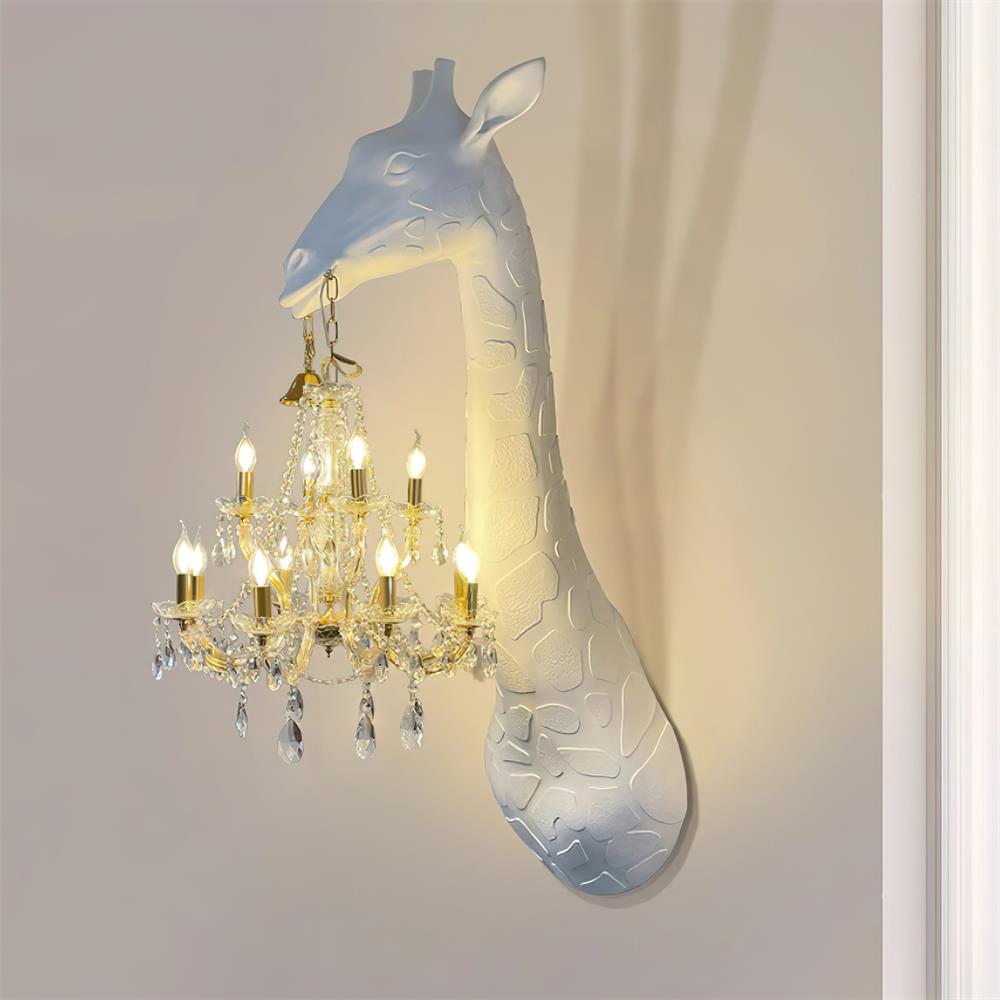 Giraffe Sculpture Wall Lamp