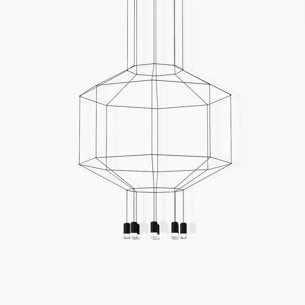 Wireflow Volumetric Pendant Light
