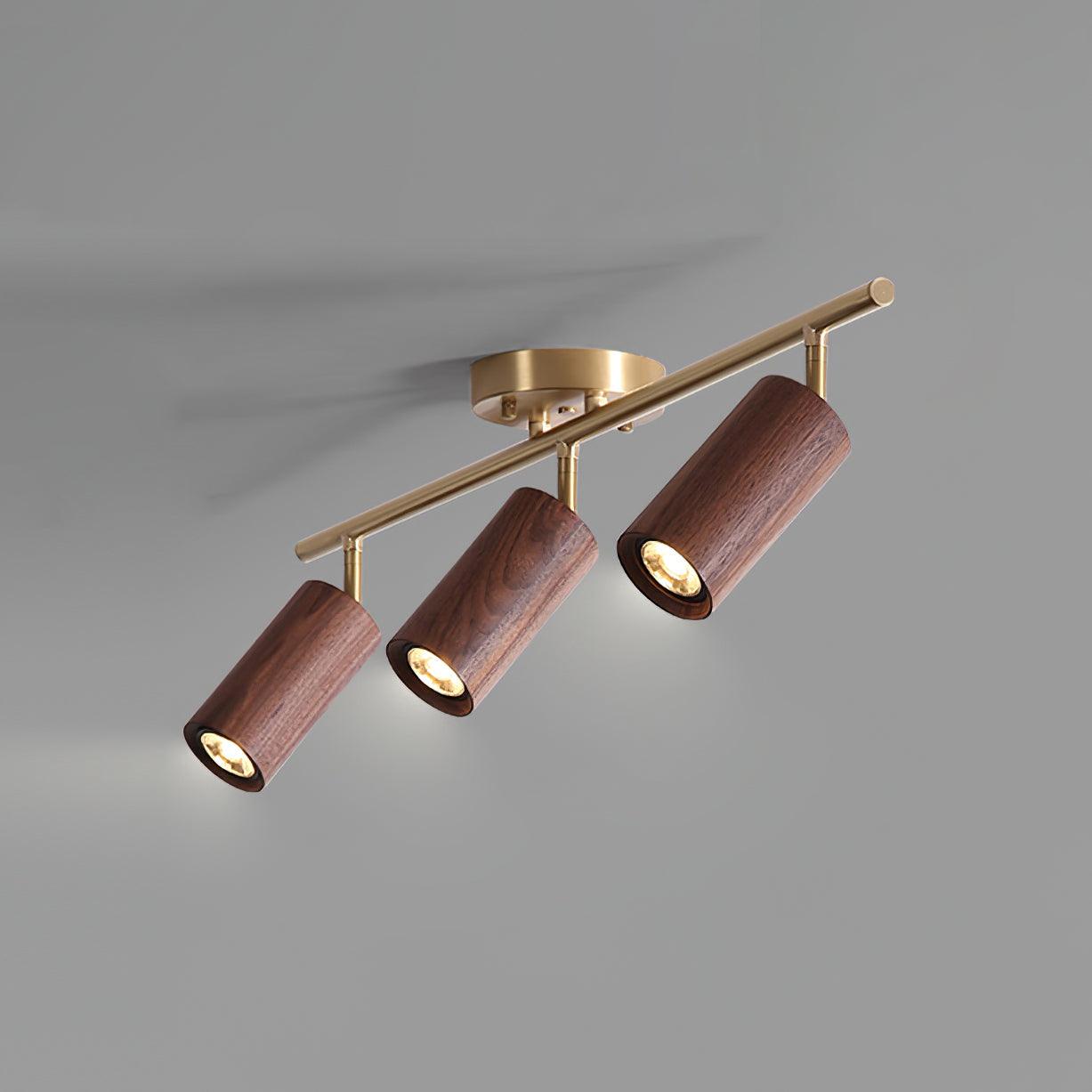 Laforge Wooden Flush Mount Lighting