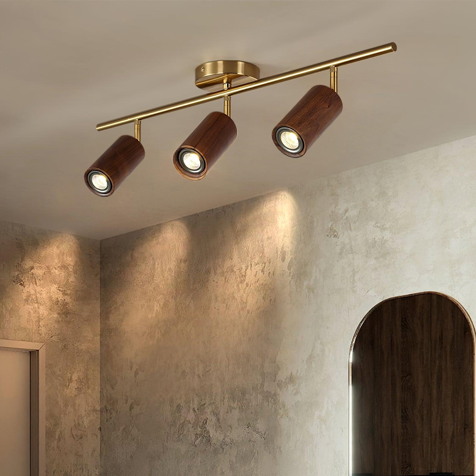 Laforge Wooden Flush Mount Lighting