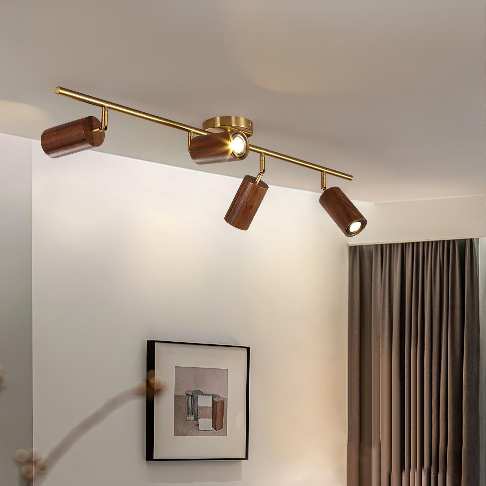 Laforge Wooden Flush Mount Lighting