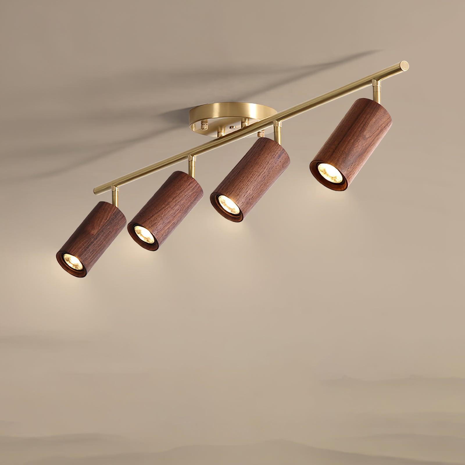 Laforge Wooden Flush Mount Lighting