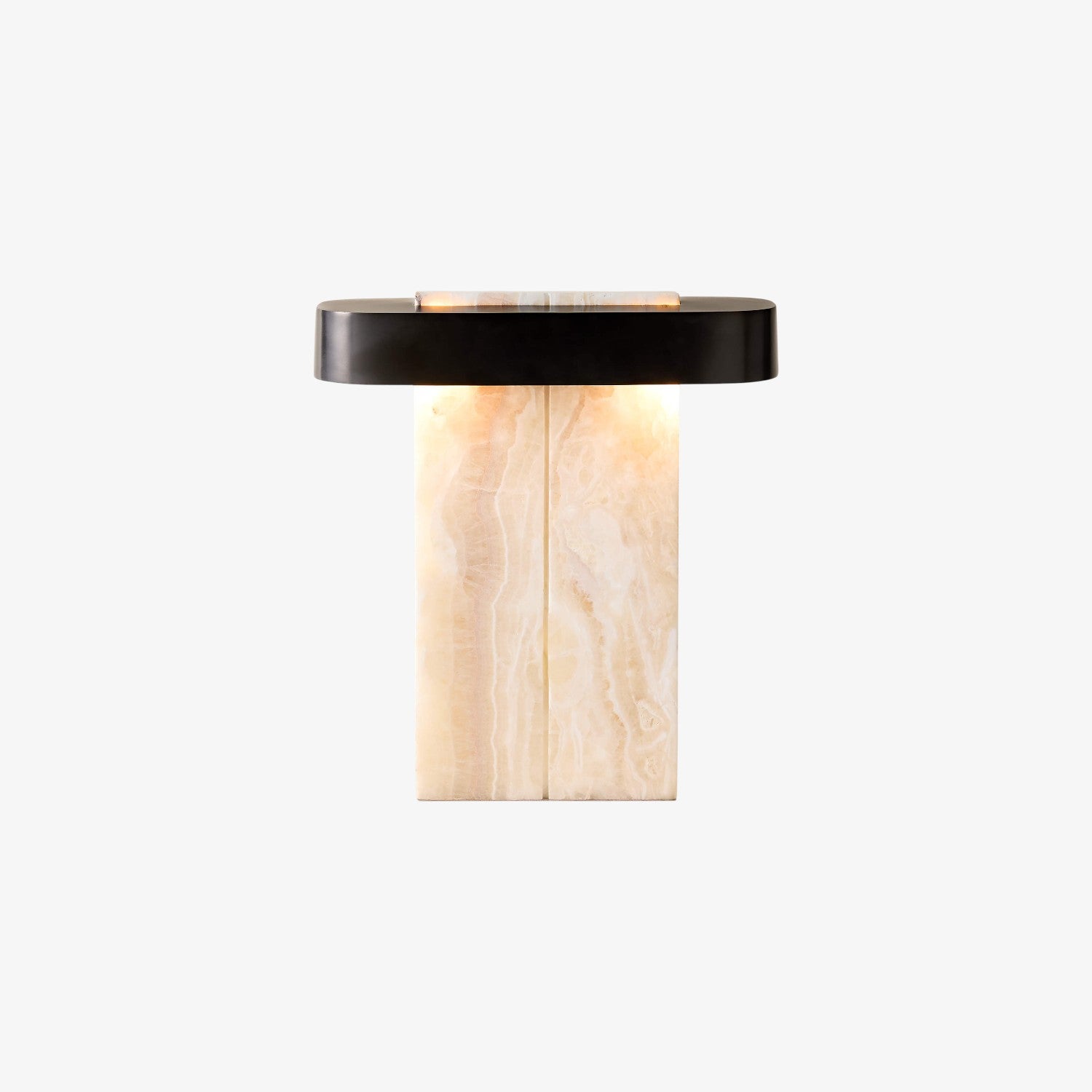 Lastra Cream Onyx Table Lamp