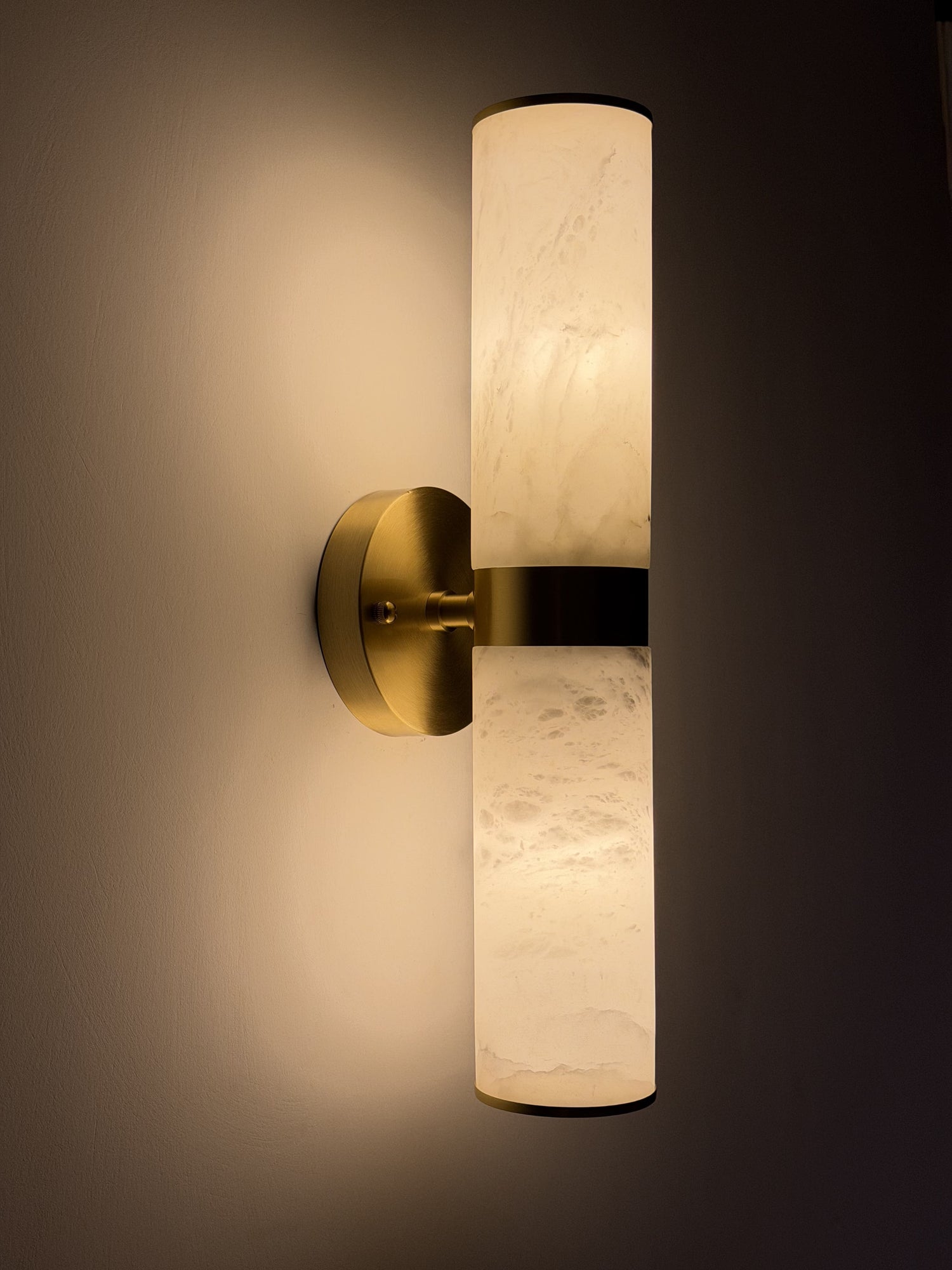 Levi Alabaster Wall Sconce