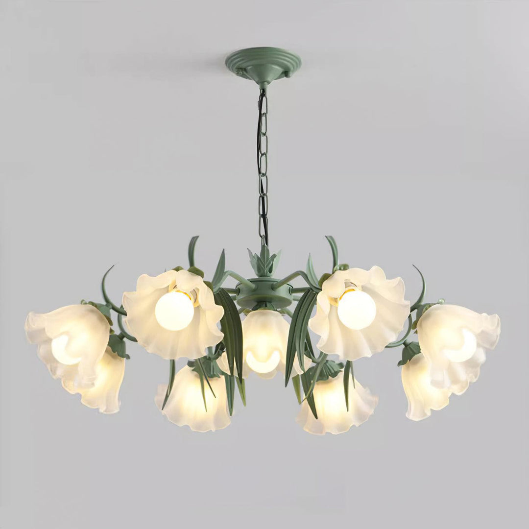 Lily of the Valley 39A Chandelier