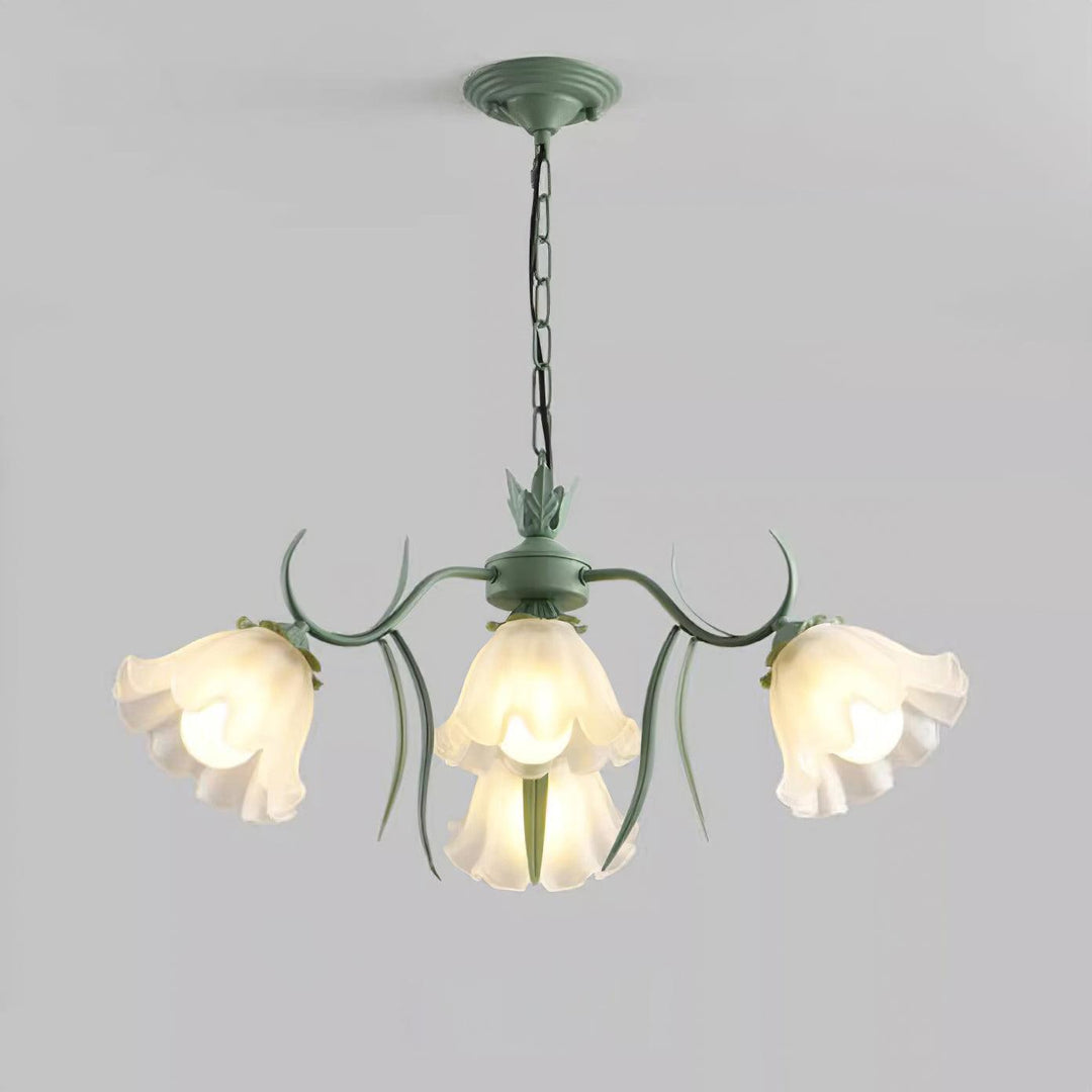 Lily of the Valley 39A Chandelier