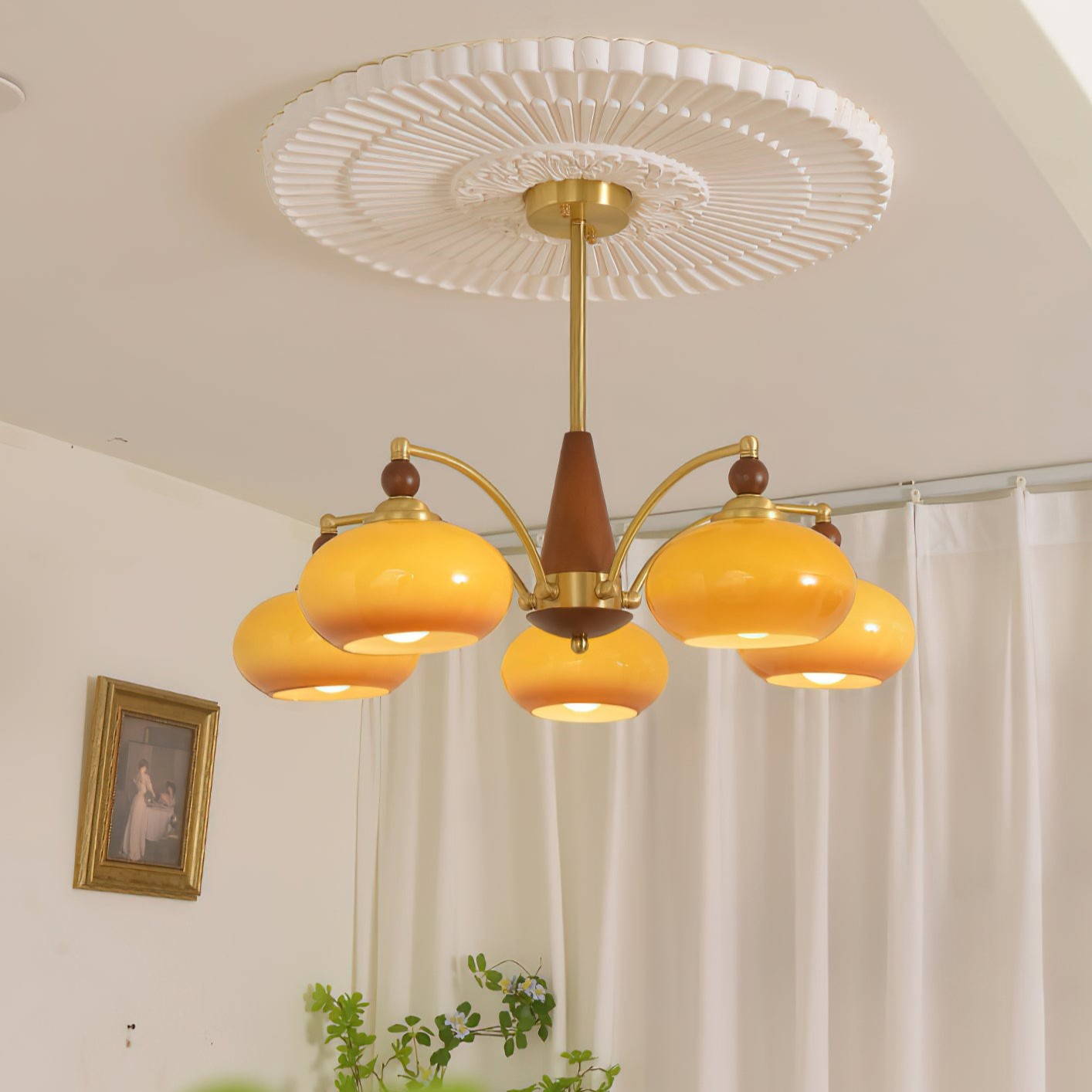 Linette Persimmon Chandelier