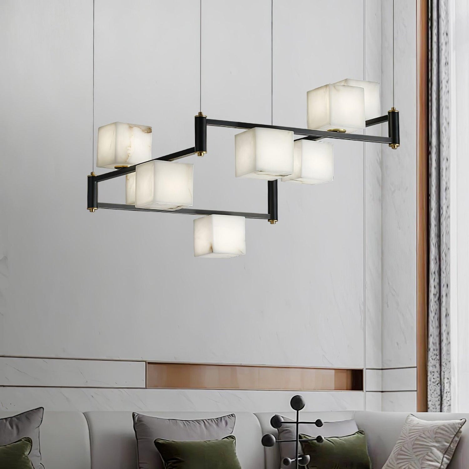 Elvis Alabaster Chandelier