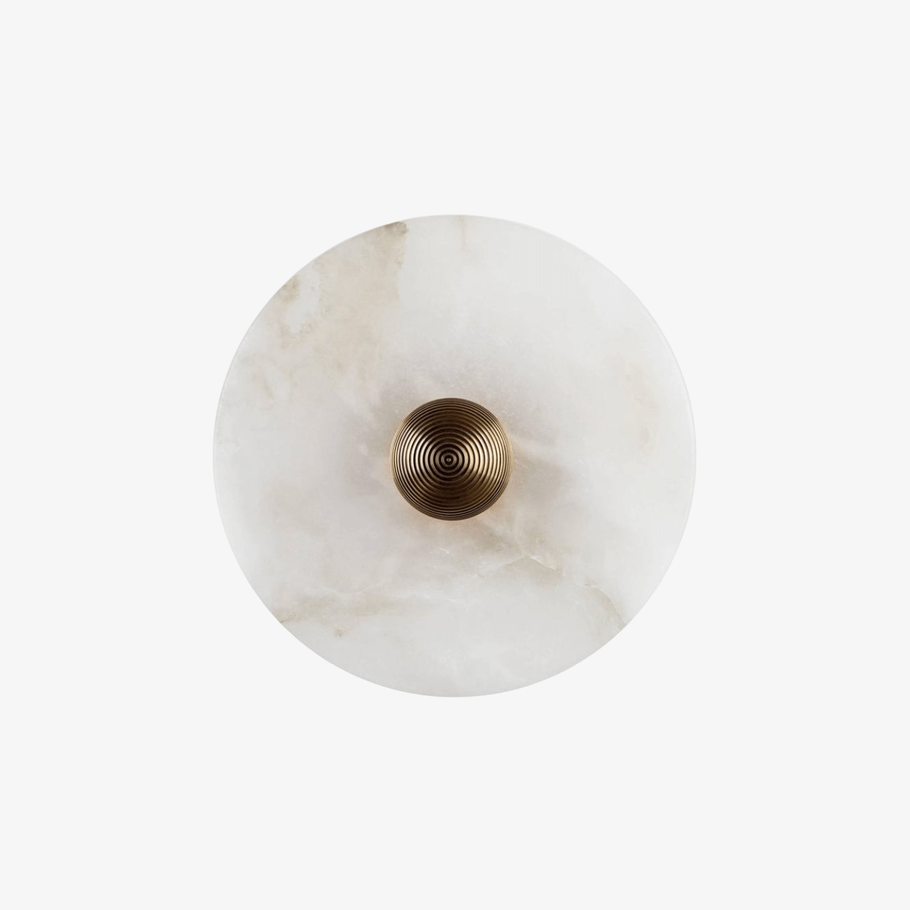 Median Alabaster Wall Sconce