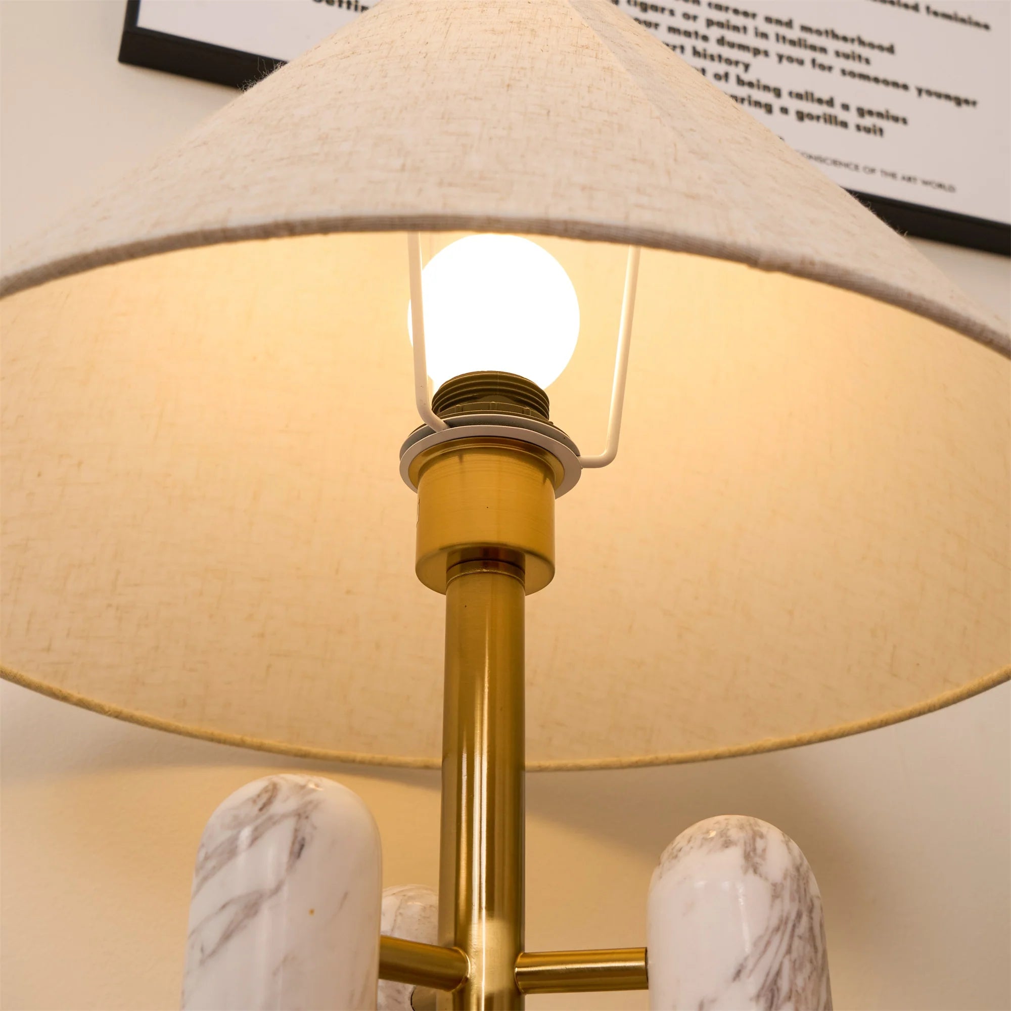 Medici Marble Table Lamp