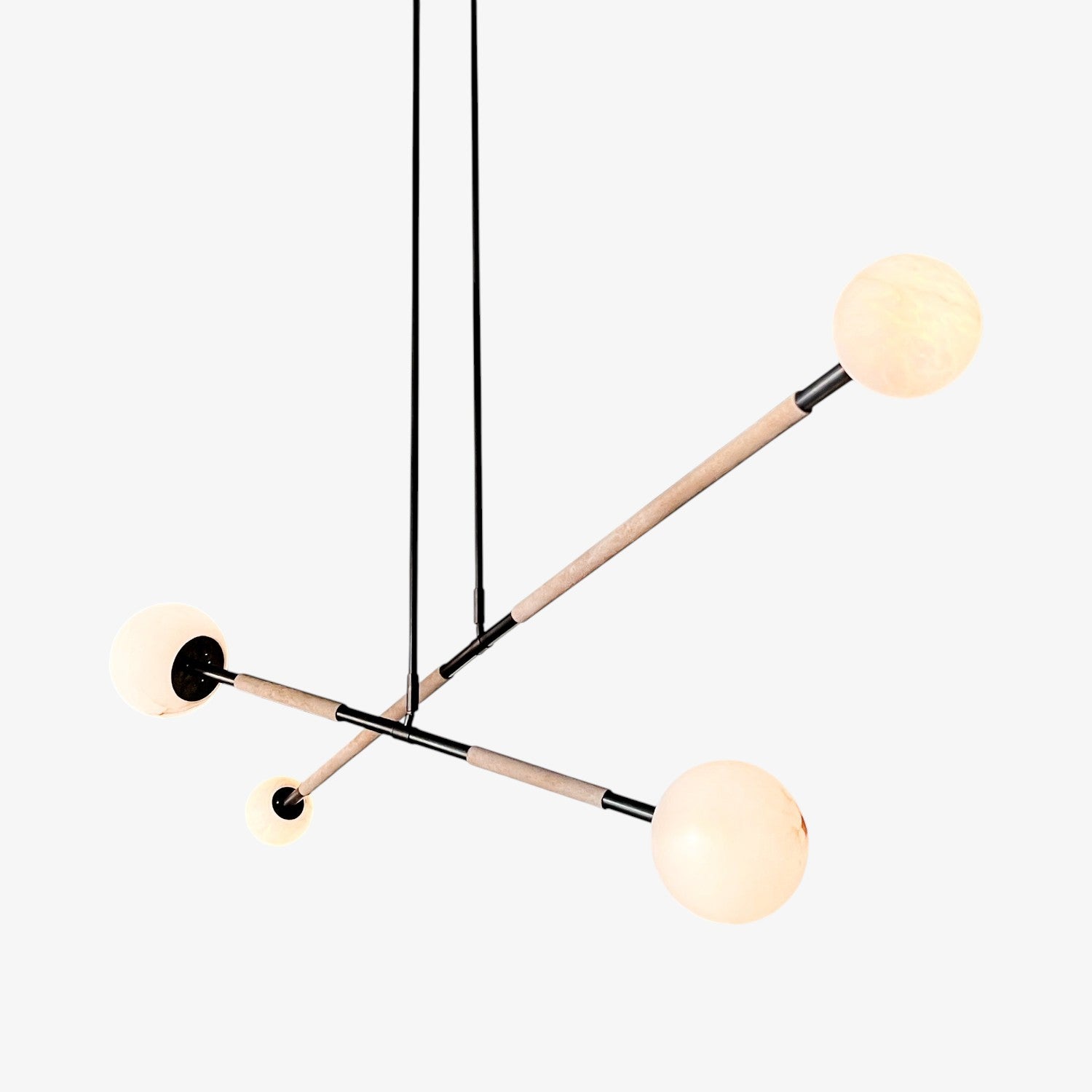 Mobile Alabaster Chandelier