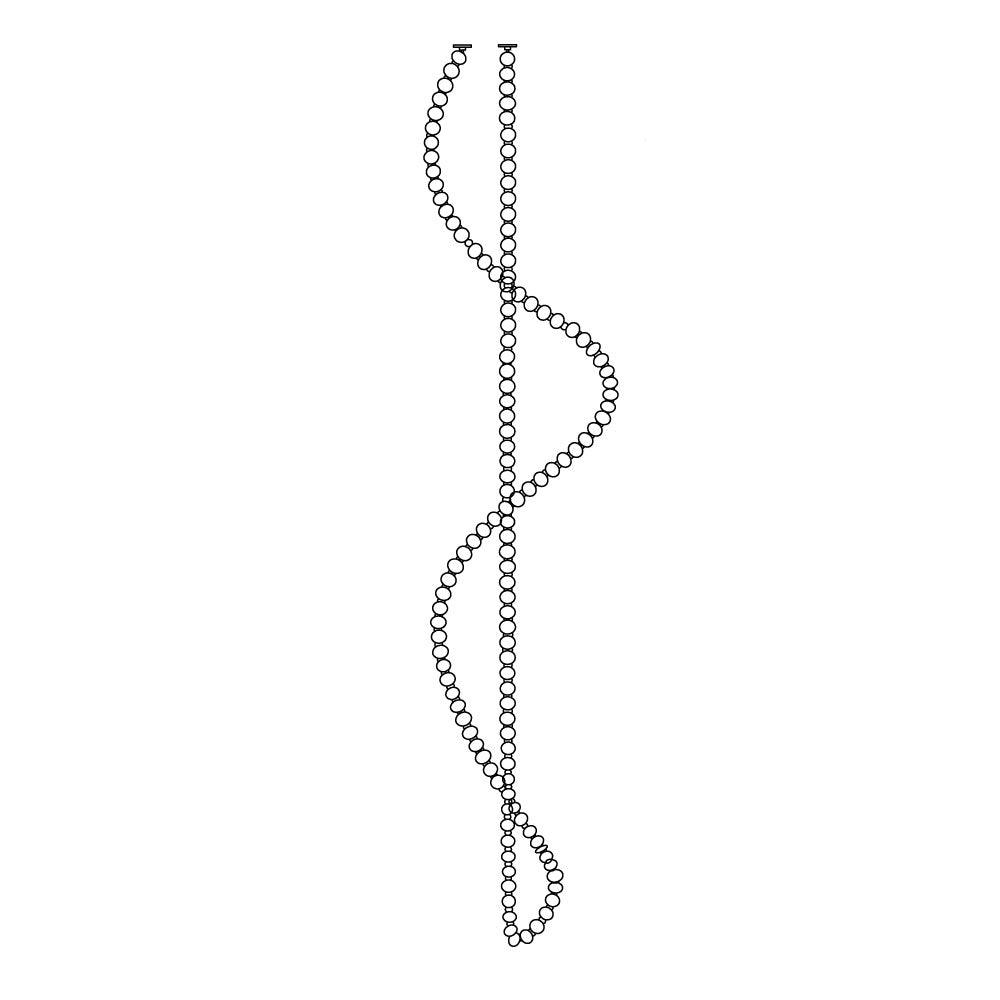 Pearl Necklace Pendant Light