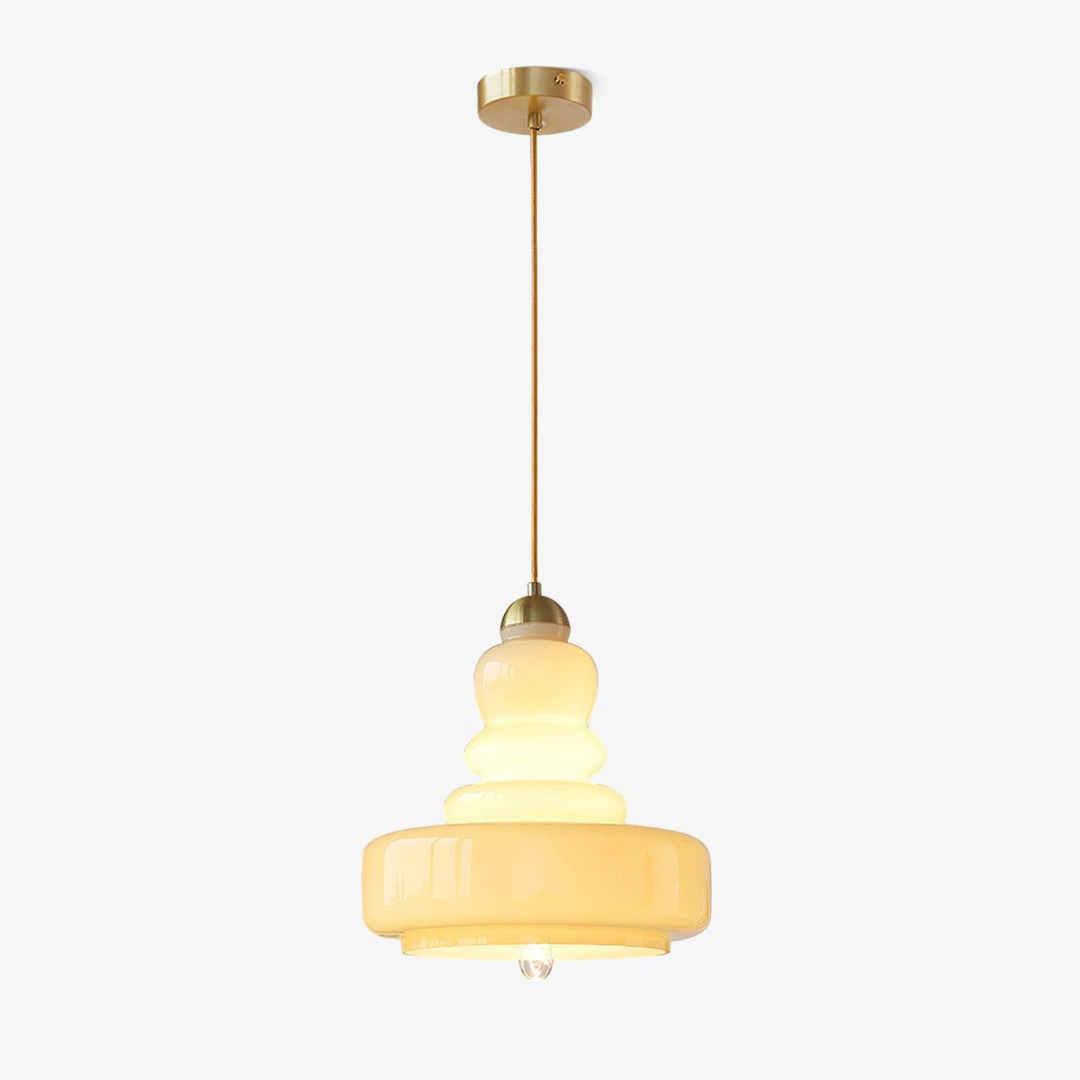 A pendant lighting with white background