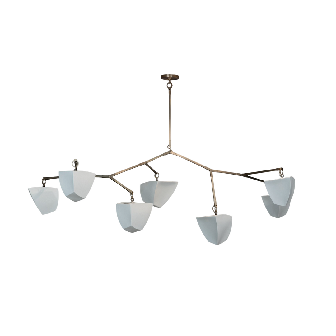 Porcelain Cassiopeia Mobile Chandelier