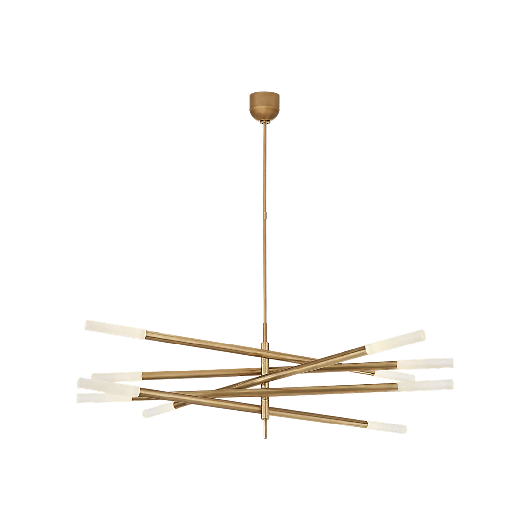 Rousseau Ten Light Articulating Chandelier