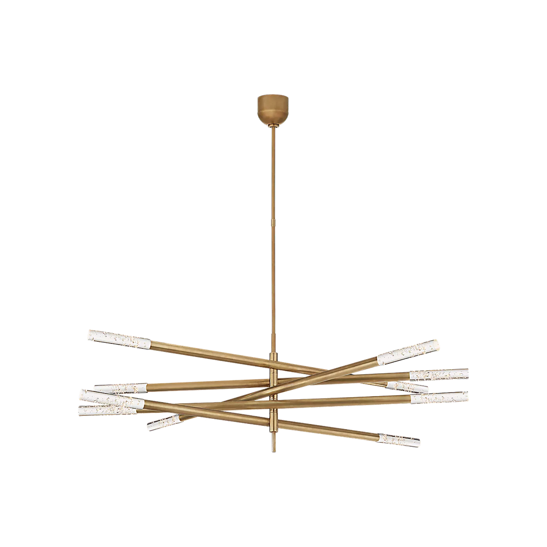 Rousseau Ten Light Articulating Chandelier