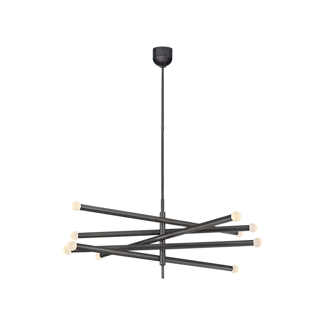 Rousseau Ten Light Articulating Chandelier