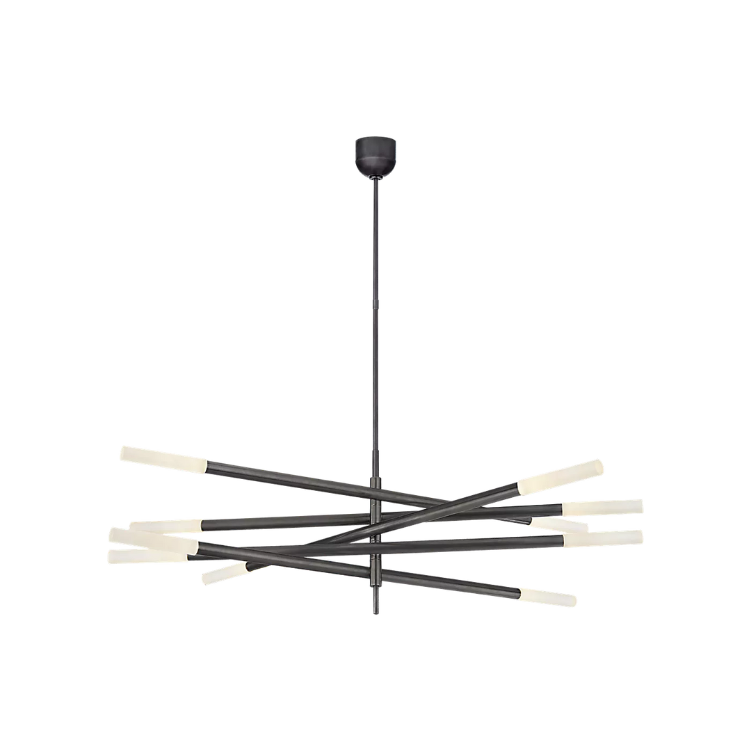 Rousseau Ten Light Articulating Chandelier