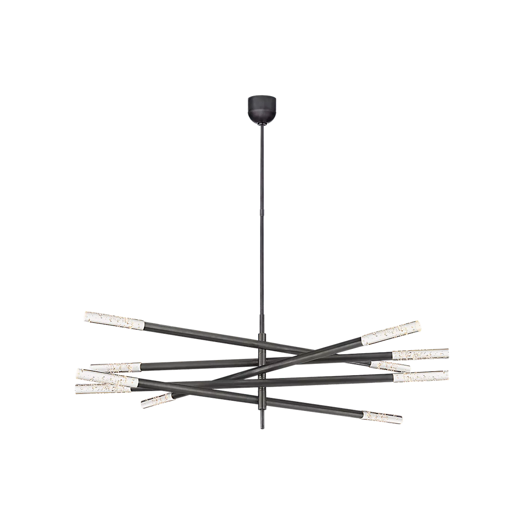 Rousseau Ten Light Articulating Chandelier