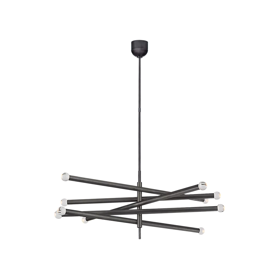 Rousseau Ten Light Articulating Chandelier