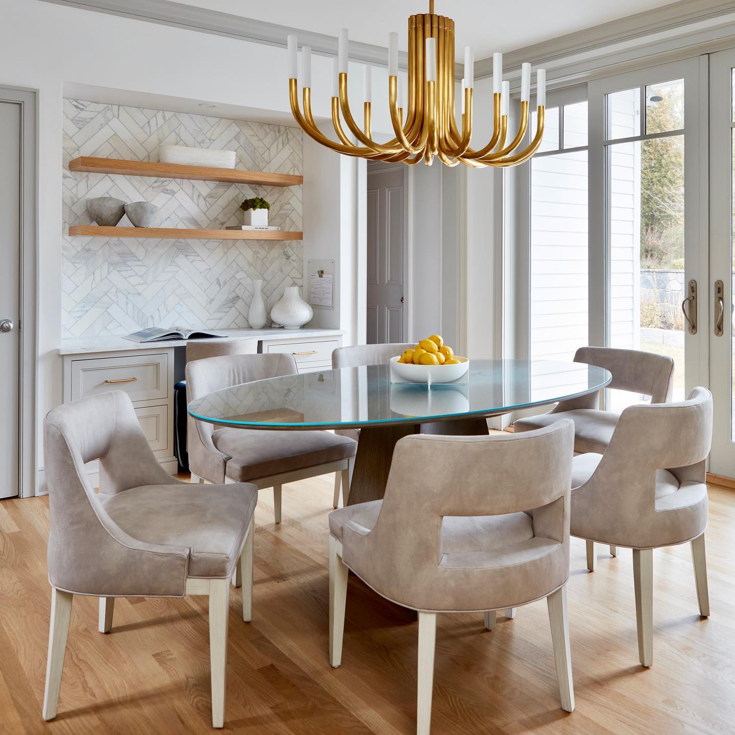 Rousseau Oval Chandelier