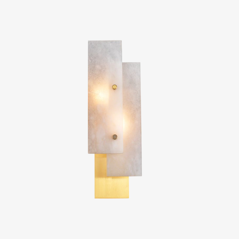 Splice Alabaster Wall Sconce